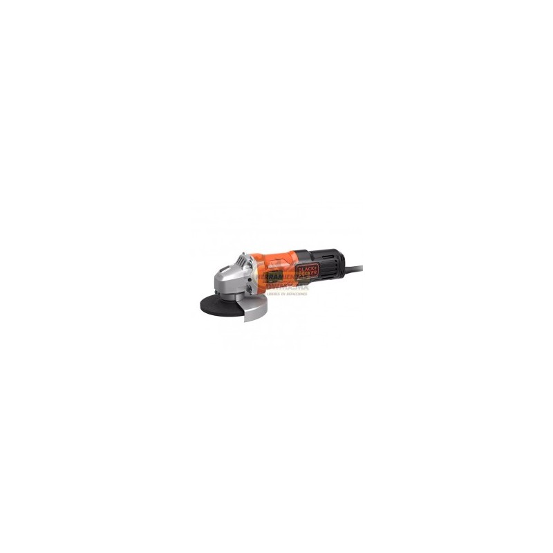 MINIESMERILADORA ANGULAR 650W BLACK AND DECKER G650-B3