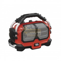 Calentador Eléctrico Portátil de Cerámica Black&Decker BDH-D16