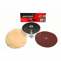 Kit De Pulido Y Disco De Respaldo Black & Decker U1450