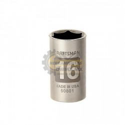 Dado Métrico 16 mm 6pt CRAFTSMAN CMMT50801