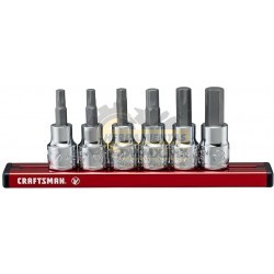 SERIE V JUEGO DE LLAVES HEXAGONALES DE 3/8 PULG 6PZS CRAFTSMAN CMMT17720V