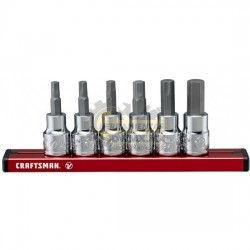 SERIE V JUEGO DE LLAVES HEXAGONALES DE 3/8 PULG 6PZS CRAFTSMAN CMMT17720V