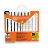 Juego de 16 Brocas Black&Decker BD0130CS