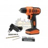 Taladro Inalámbrico BLACK & DECKER LD12S-B3