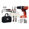 Kit de Taladro Atornillador BLACK & DECKER LDX172PK